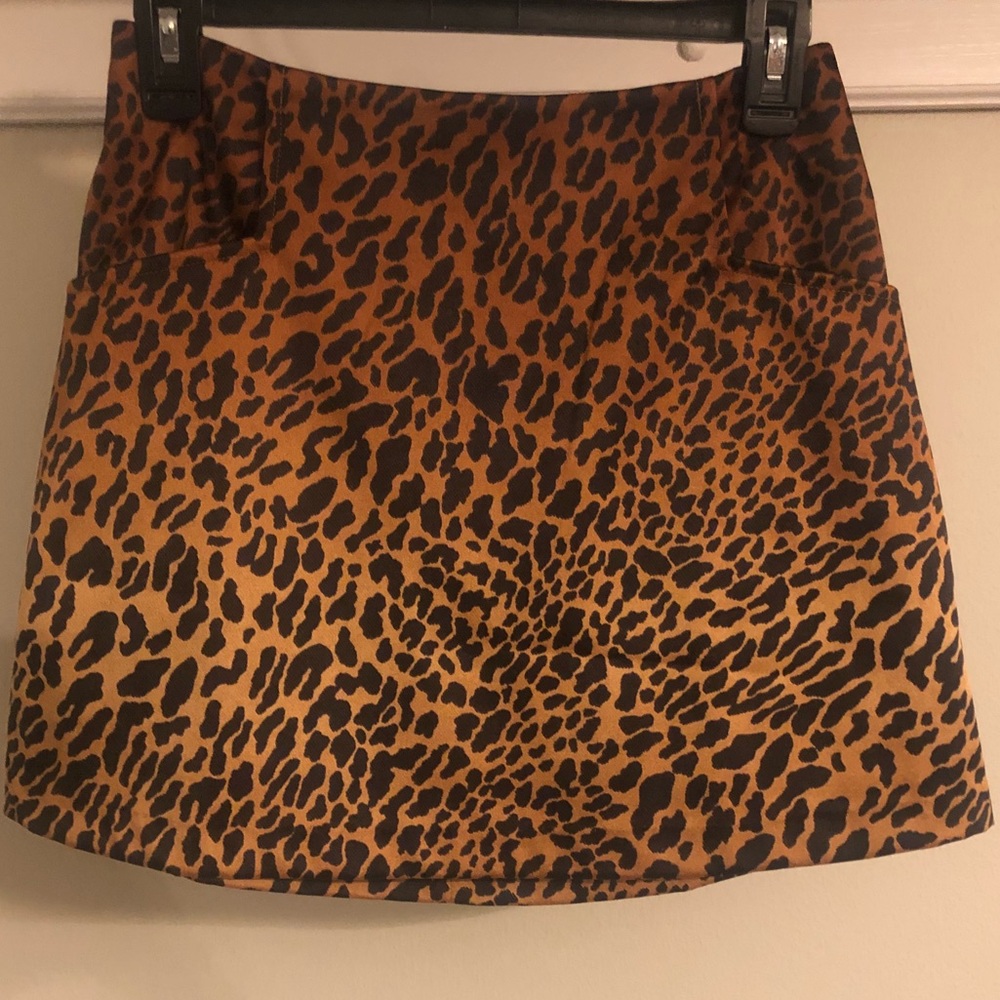 Urban outfitters cheetah skirt